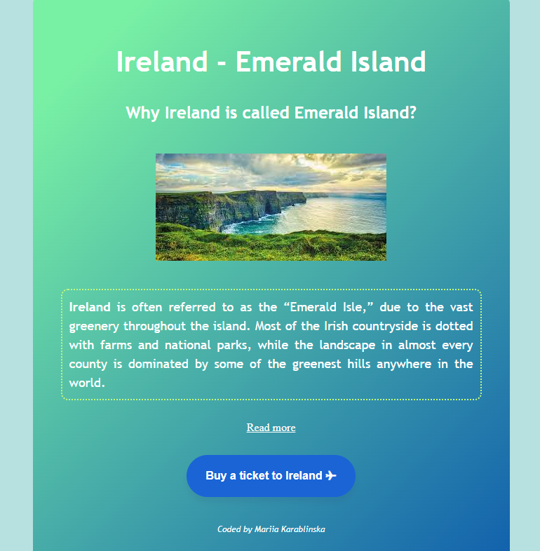 Ireland project